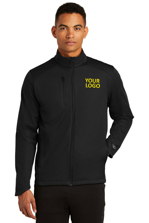 OGIO ENDURANCE Ladies Crux Custom Soft Shell Jackets, Blacktop
