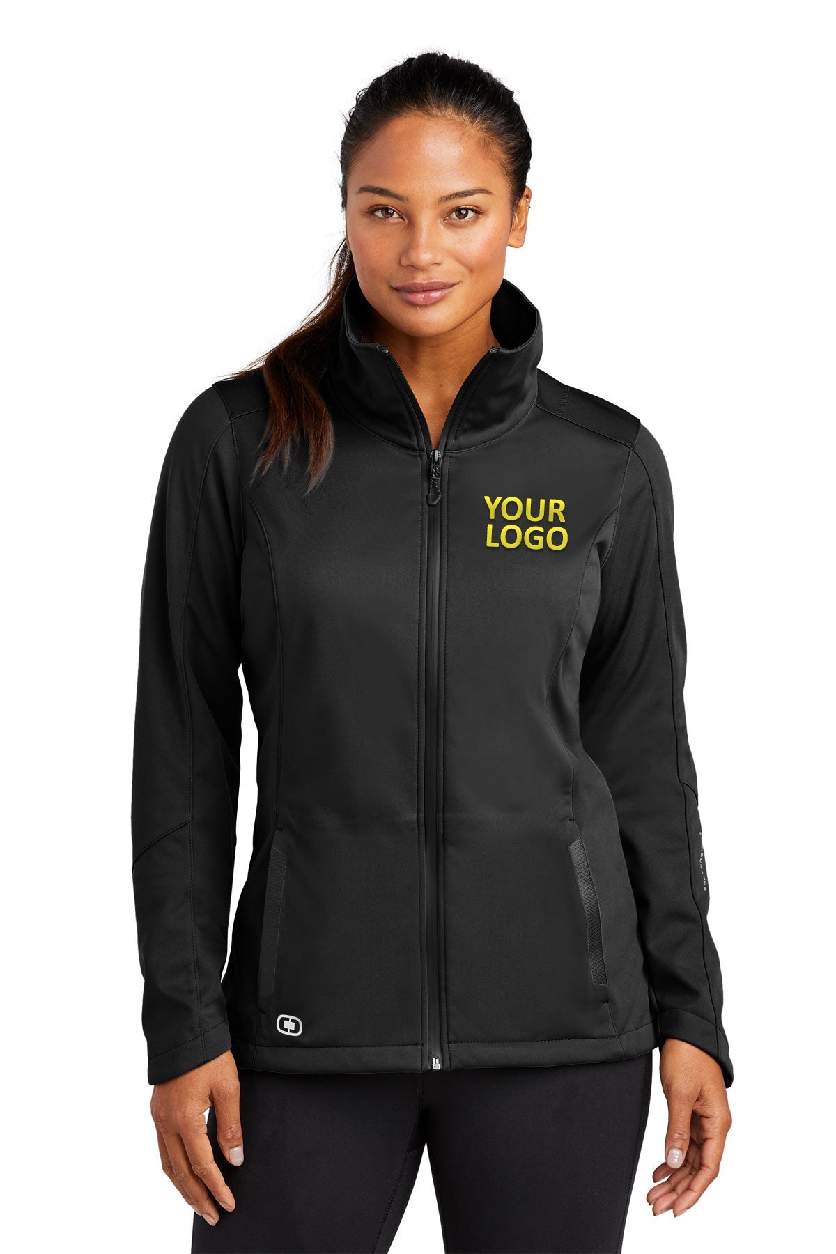 OGIO Endurance Blacktop LOE720 jackets with company logo