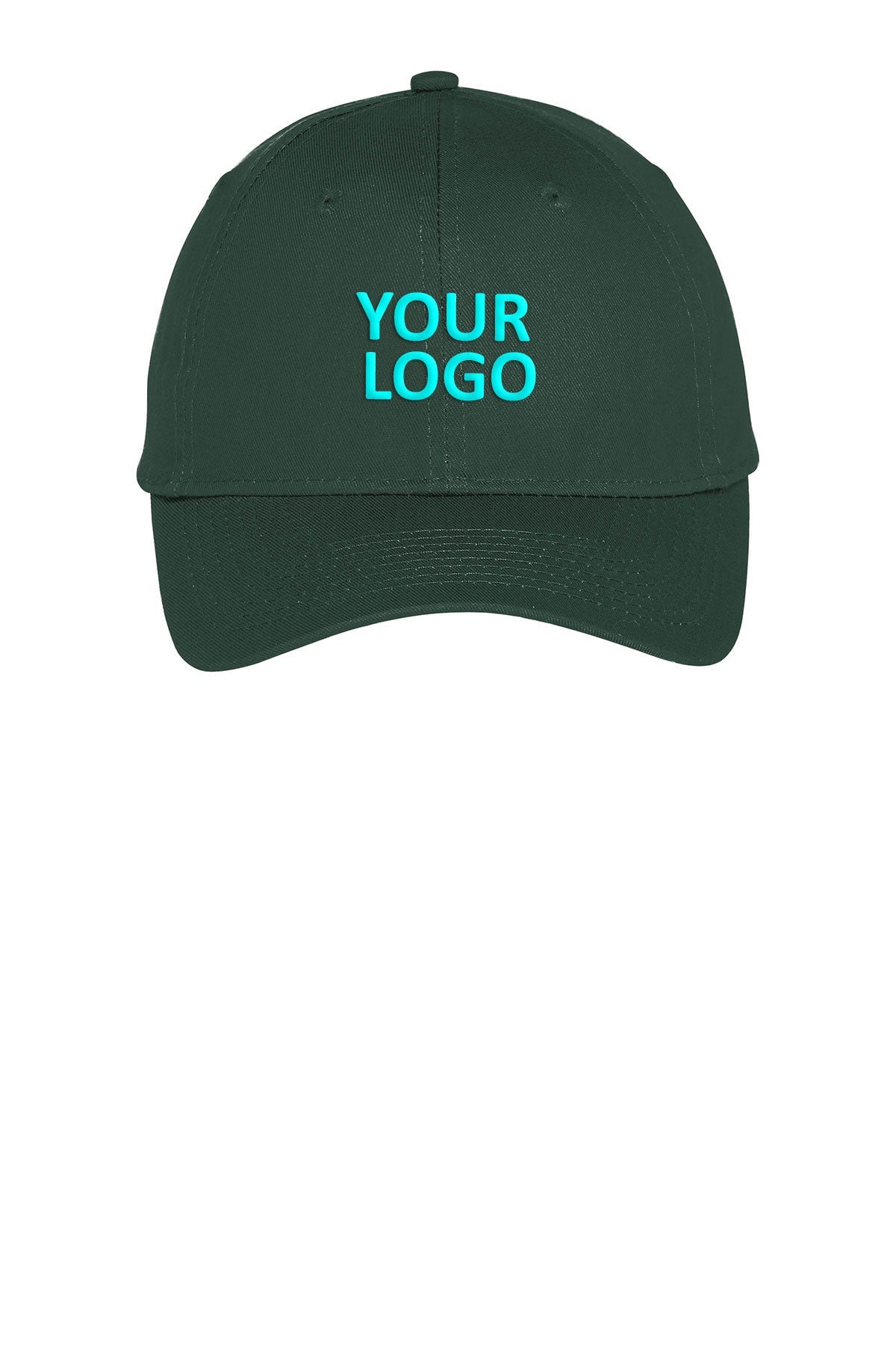 Port Authority Six-Panel Unstructured Twill Cap