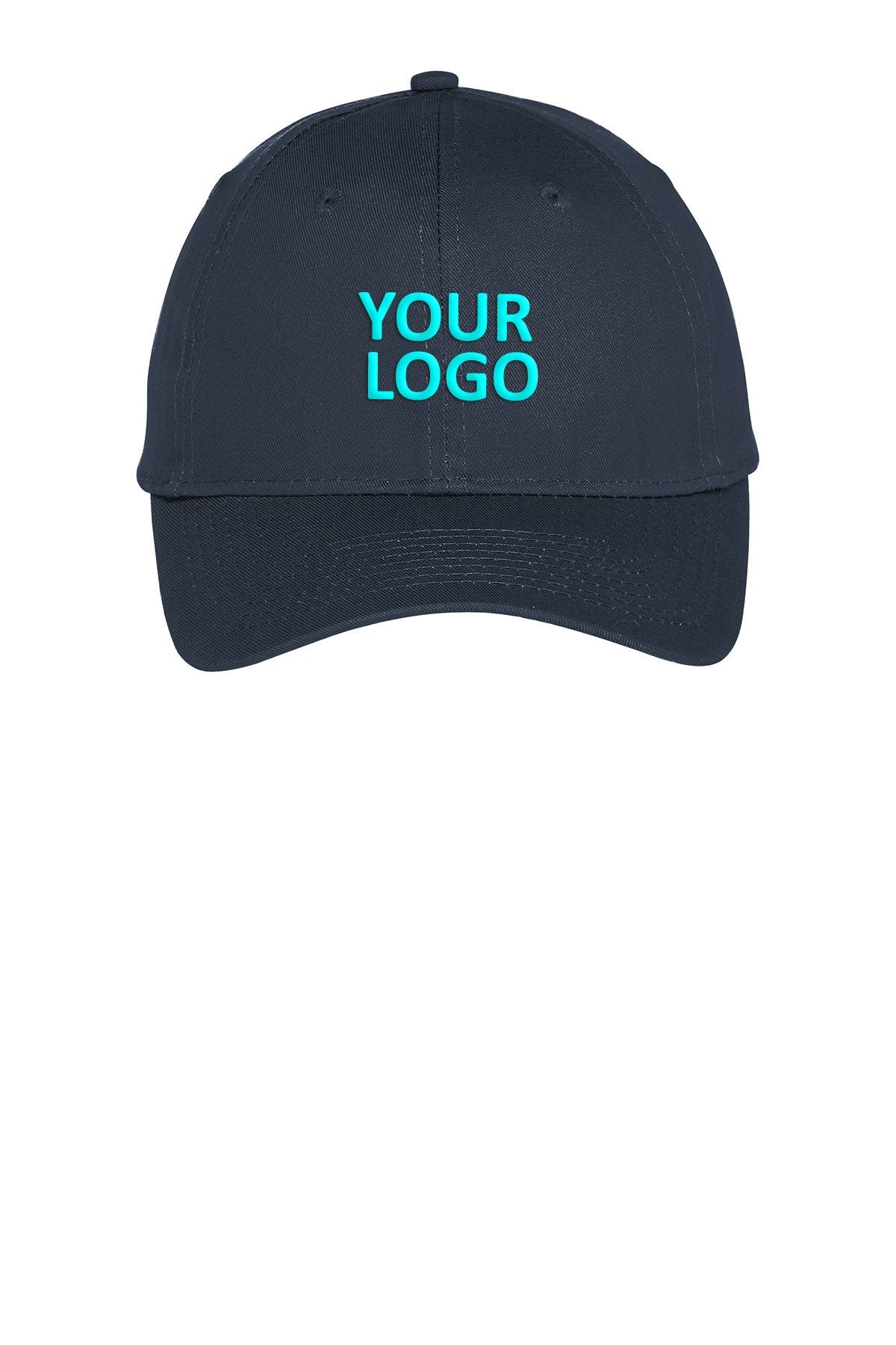 Port Authority Six-Panel Unstructured Twill Cap