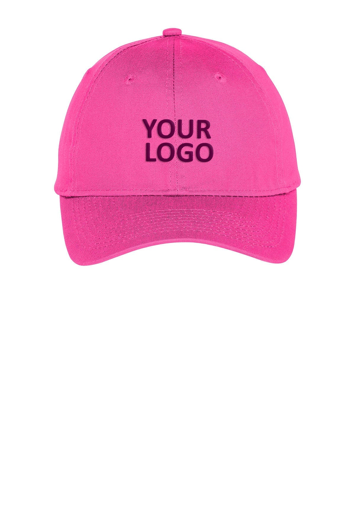 Port Authority Six-Panel Unstructured Twill Cap