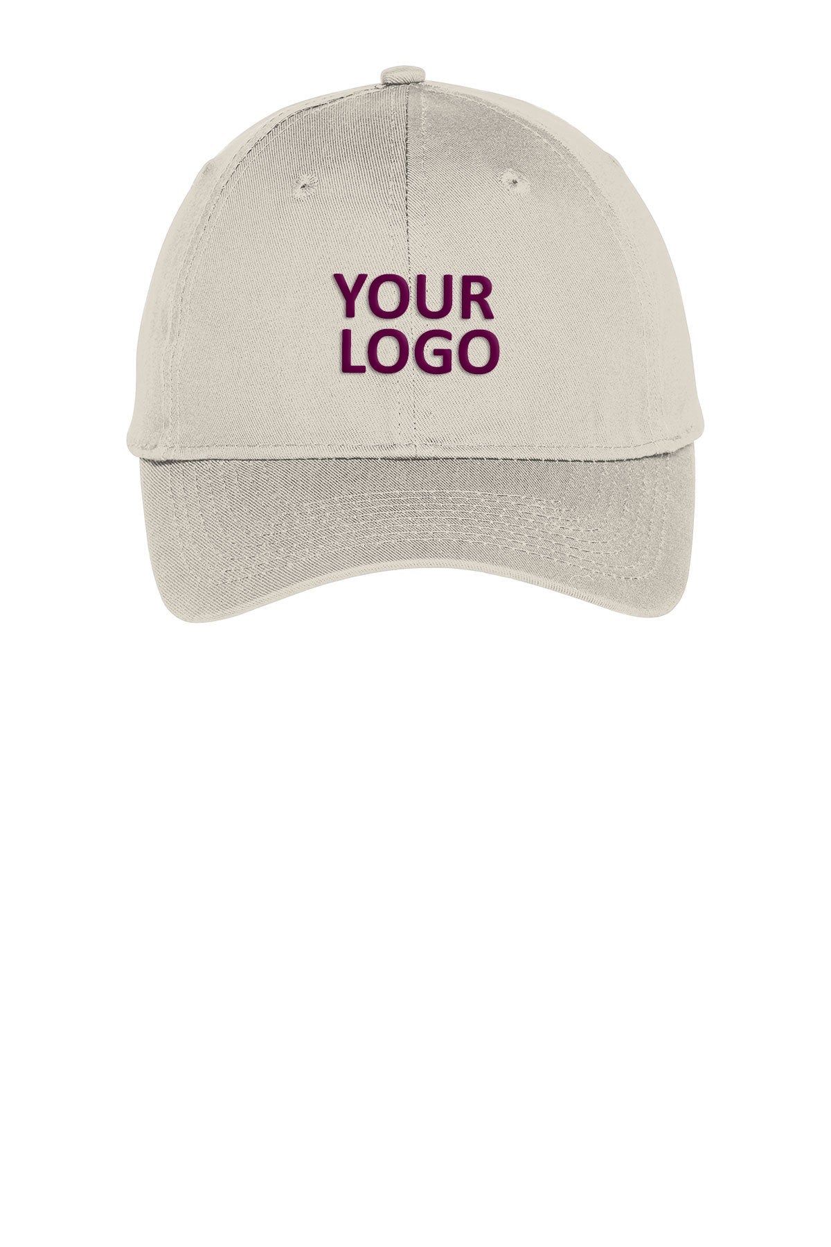 Port Authority Six-Panel Unstructured Twill Cap