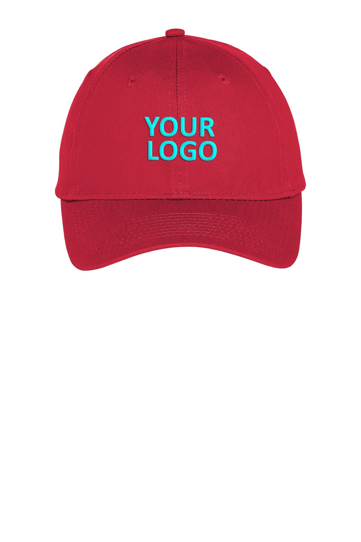 Port Authority Six-Panel Unstructured Twill Cap