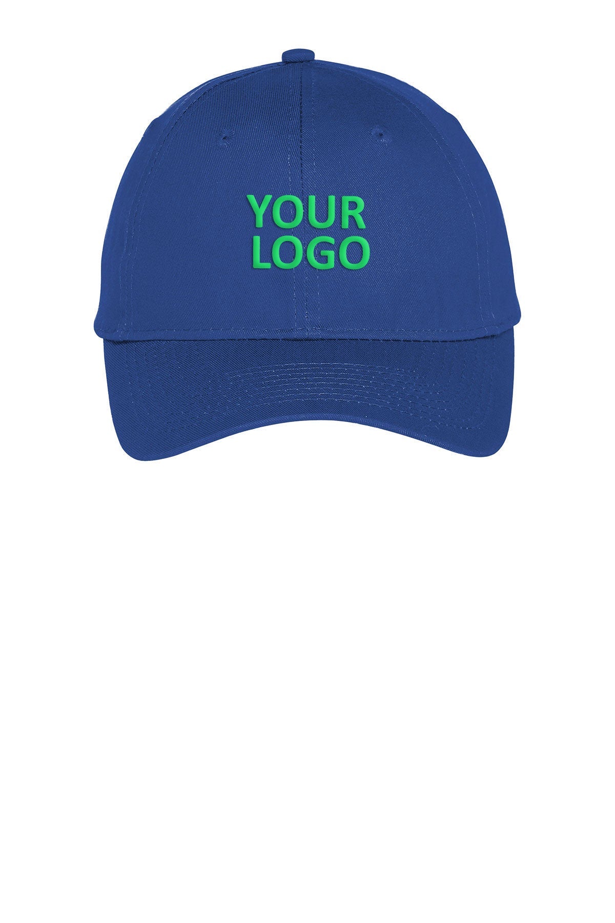 Port Authority Six-Panel Unstructured Twill Cap