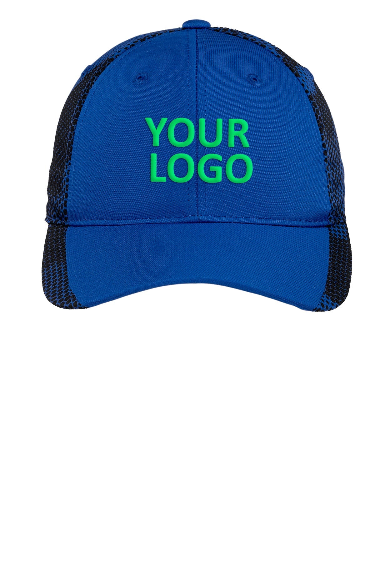 sport tek camohex cap true royal