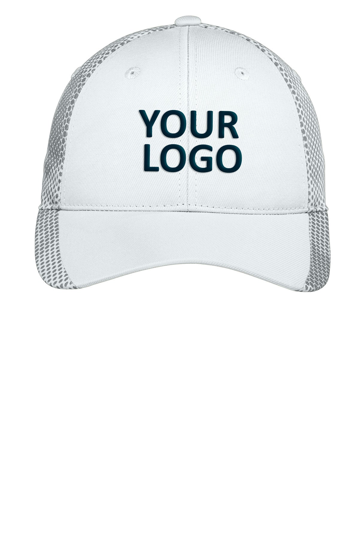 sport tek camohex cap white