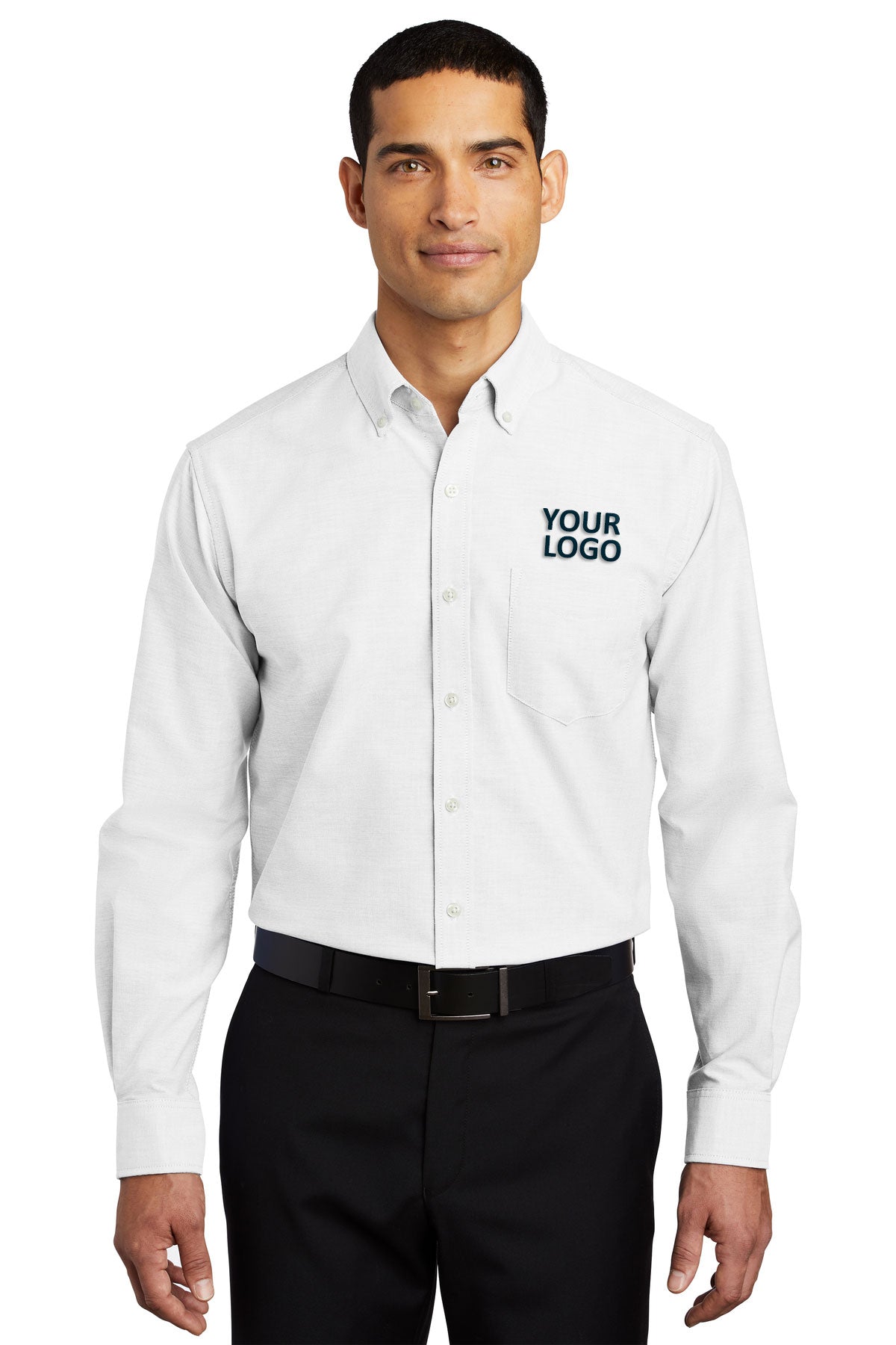 Port Authority White S658 custom corporate clothing