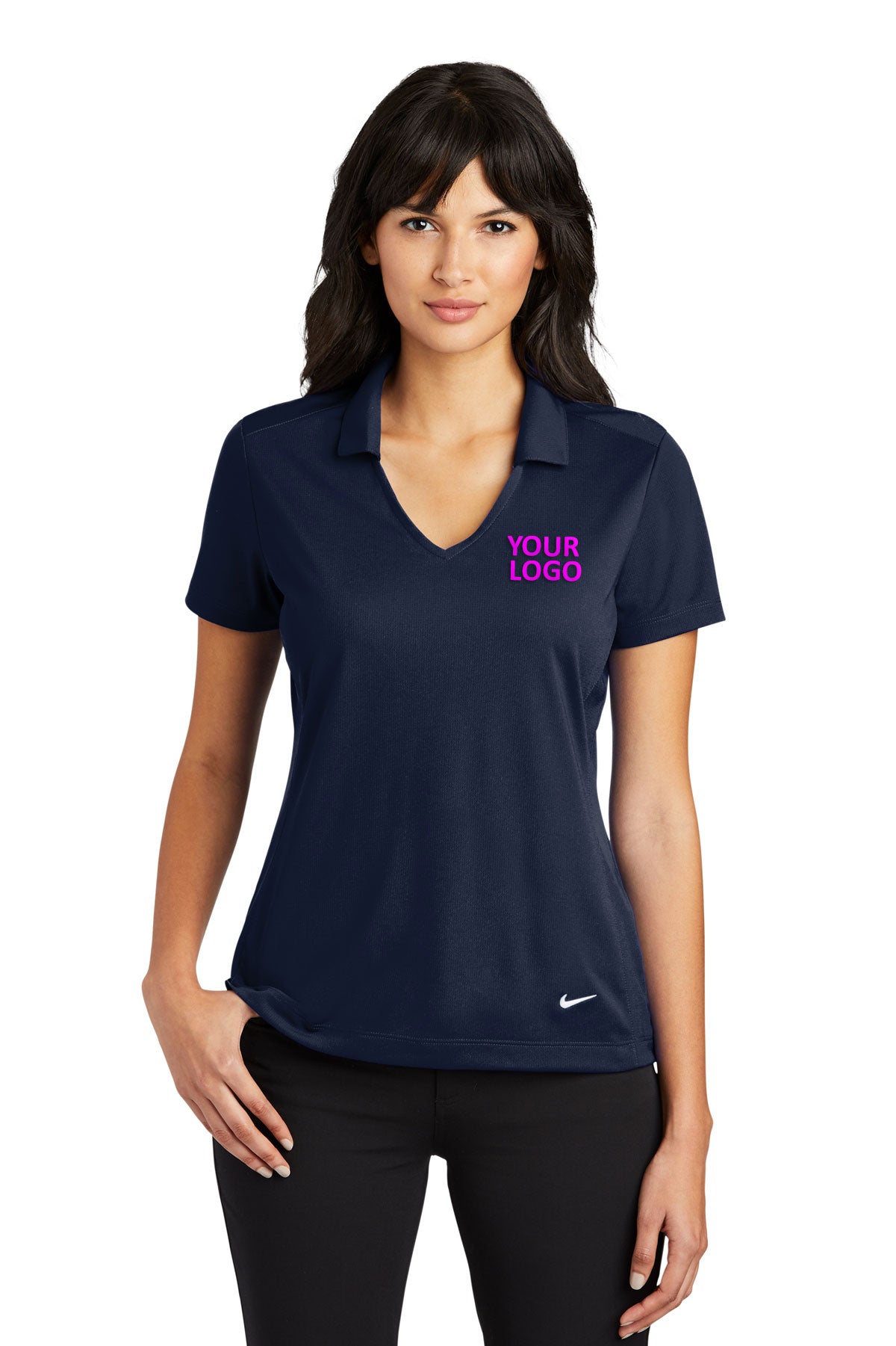 nike marine 637165 custom polo shirts embroidered