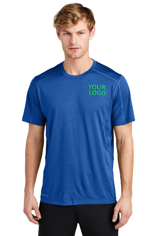 OGIO ENDURANCE Ladies Long Sleeve Pulse Custom Tees, Electric Blue
