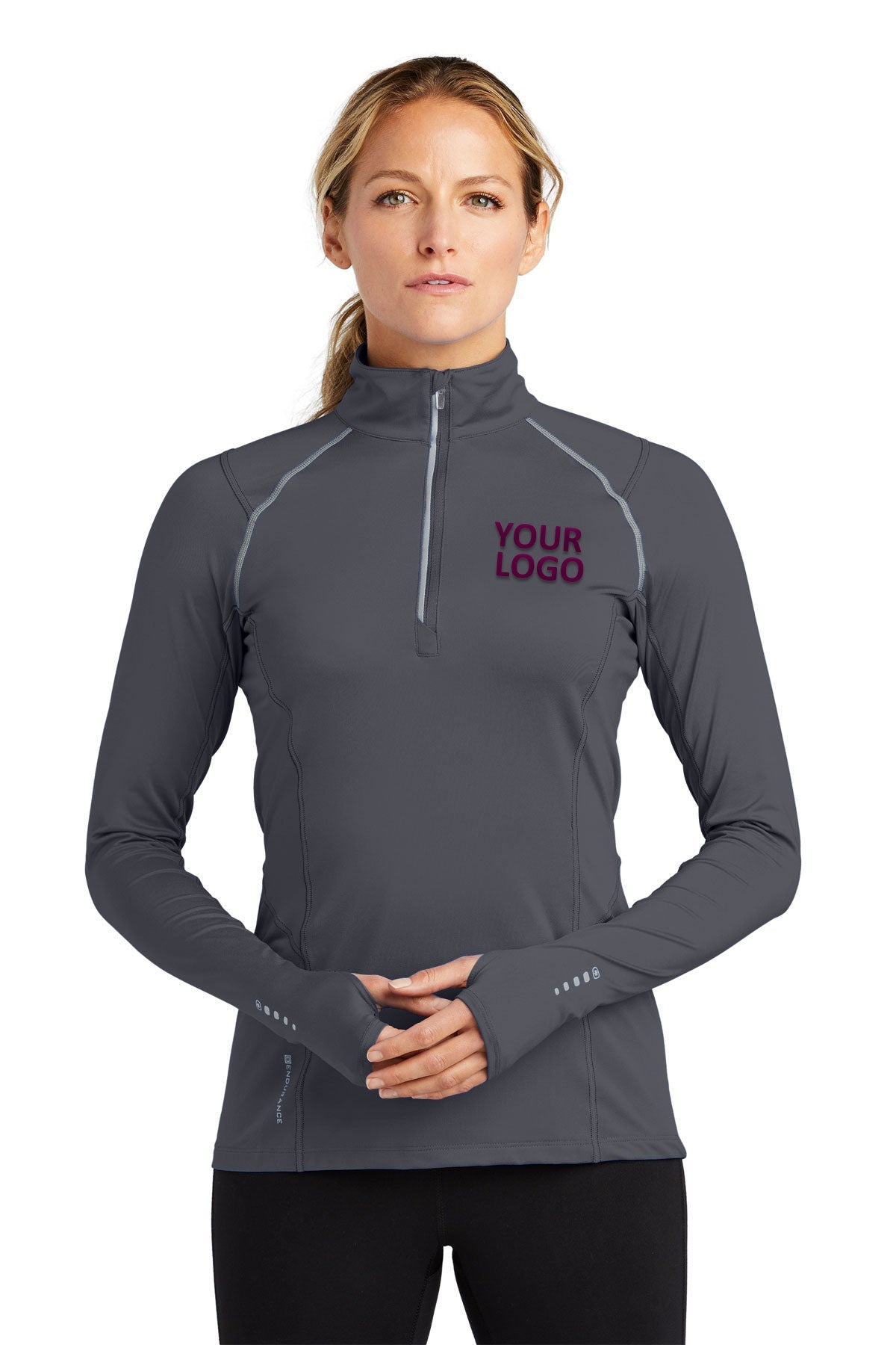 OGIO Endurance Gear Grey LOE335 custom business sweatshirts