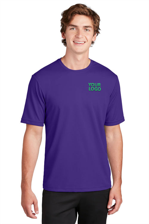 Sport-Tek Ladies PosiCharge Customized RacerMesh V-Neck Tee's, Purple
