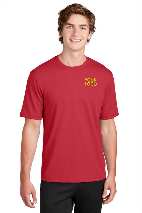 Sport-Tek PosiCharge Customized RacerMesh Long Sleeve Tee's, True Red