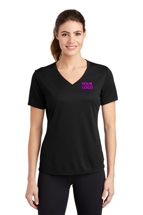 Sport-Tek PosiCharge Custom RacerMesh Tee's, Black