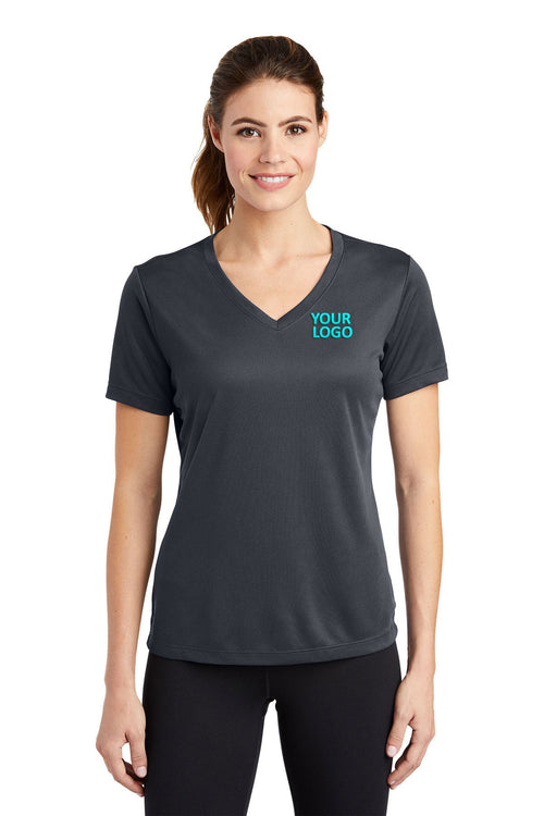 Sport-Tek PosiCharge Custom RacerMesh Tee's, Graphite Grey