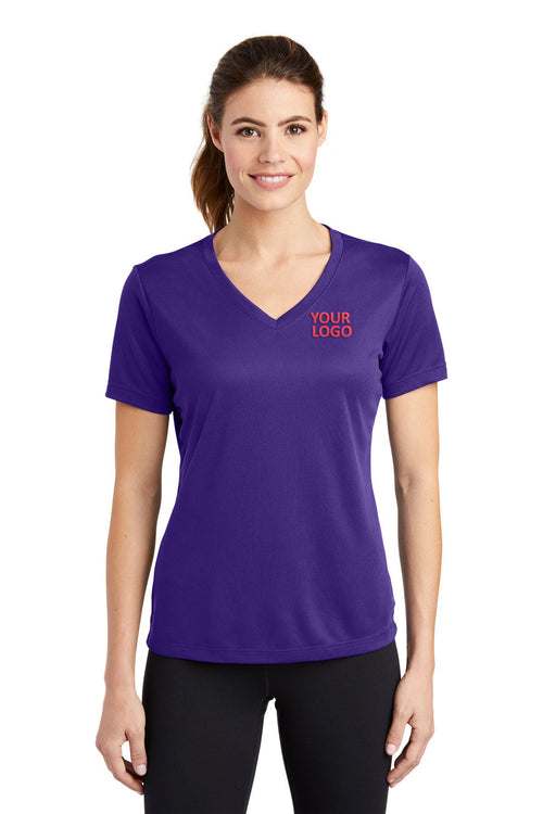 Sport-Tek PosiCharge Branded RacerMesh Tee's, Purple
