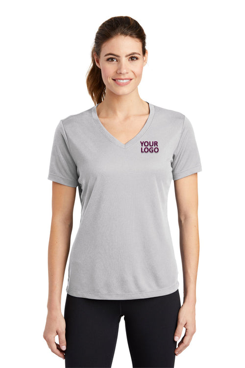 Sport-Tek PosiCharge Branded RacerMesh Tee's, Silver