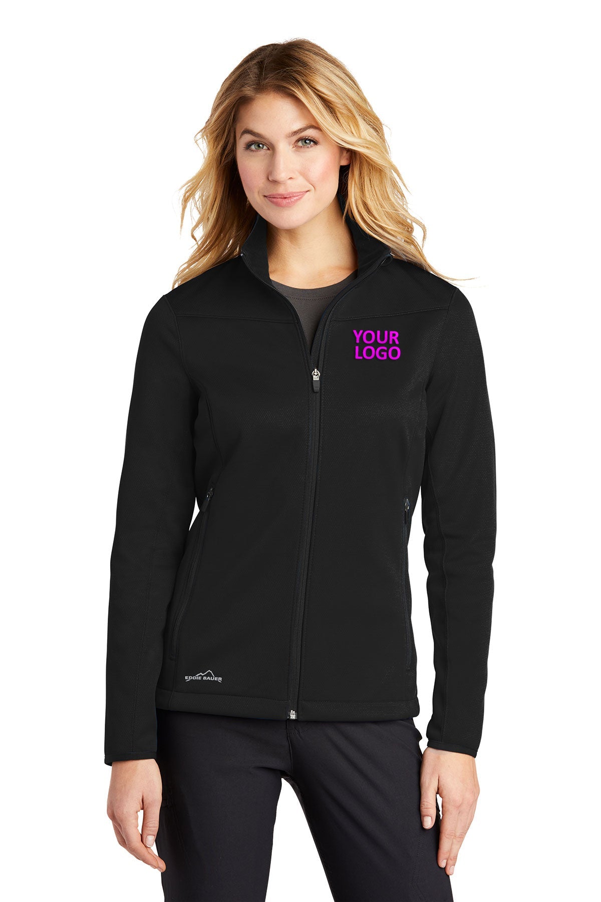 Eddie Bauer Black EB539 jackets with company logo