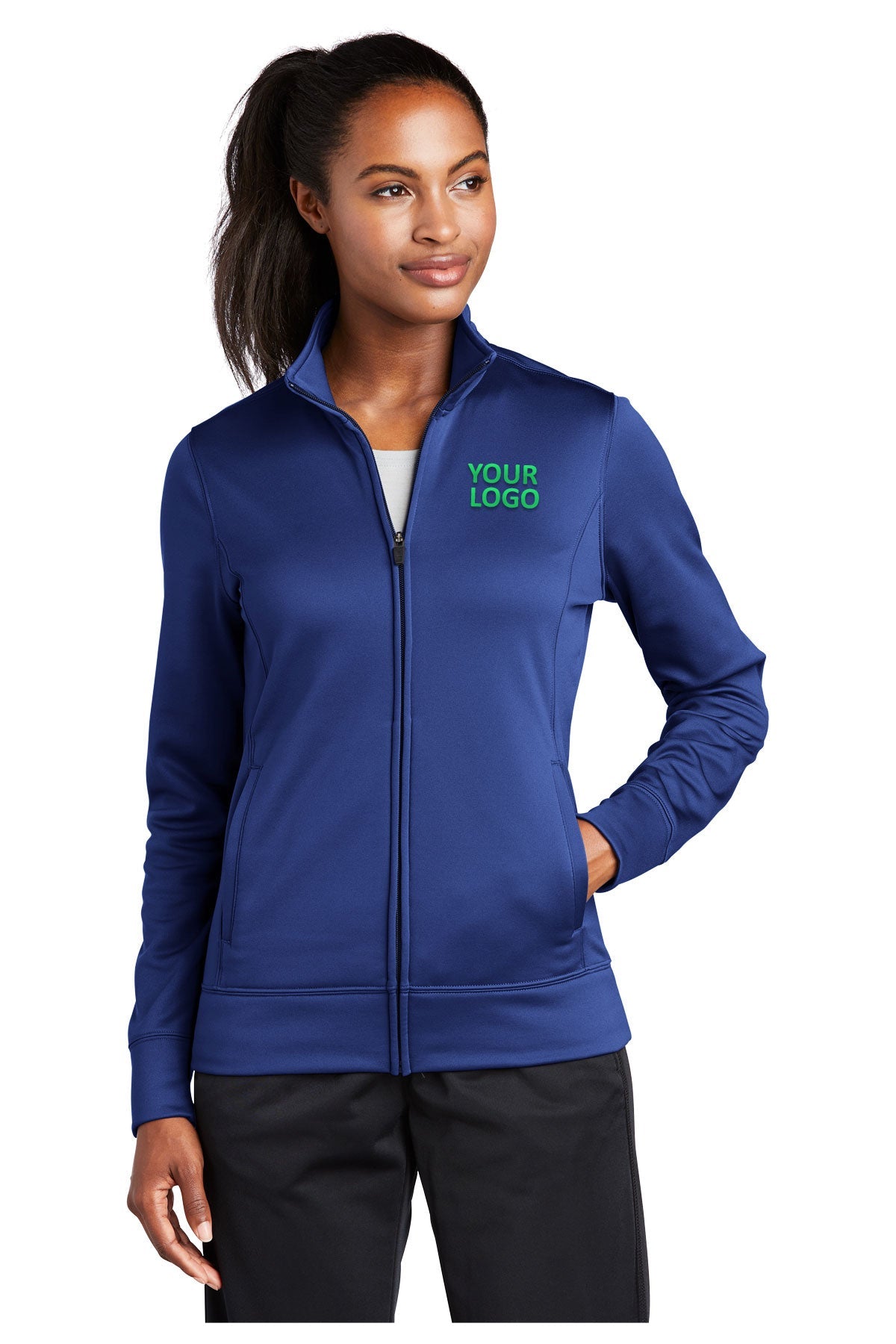 Sport-Tek True Royal LST241 company jackets with logo