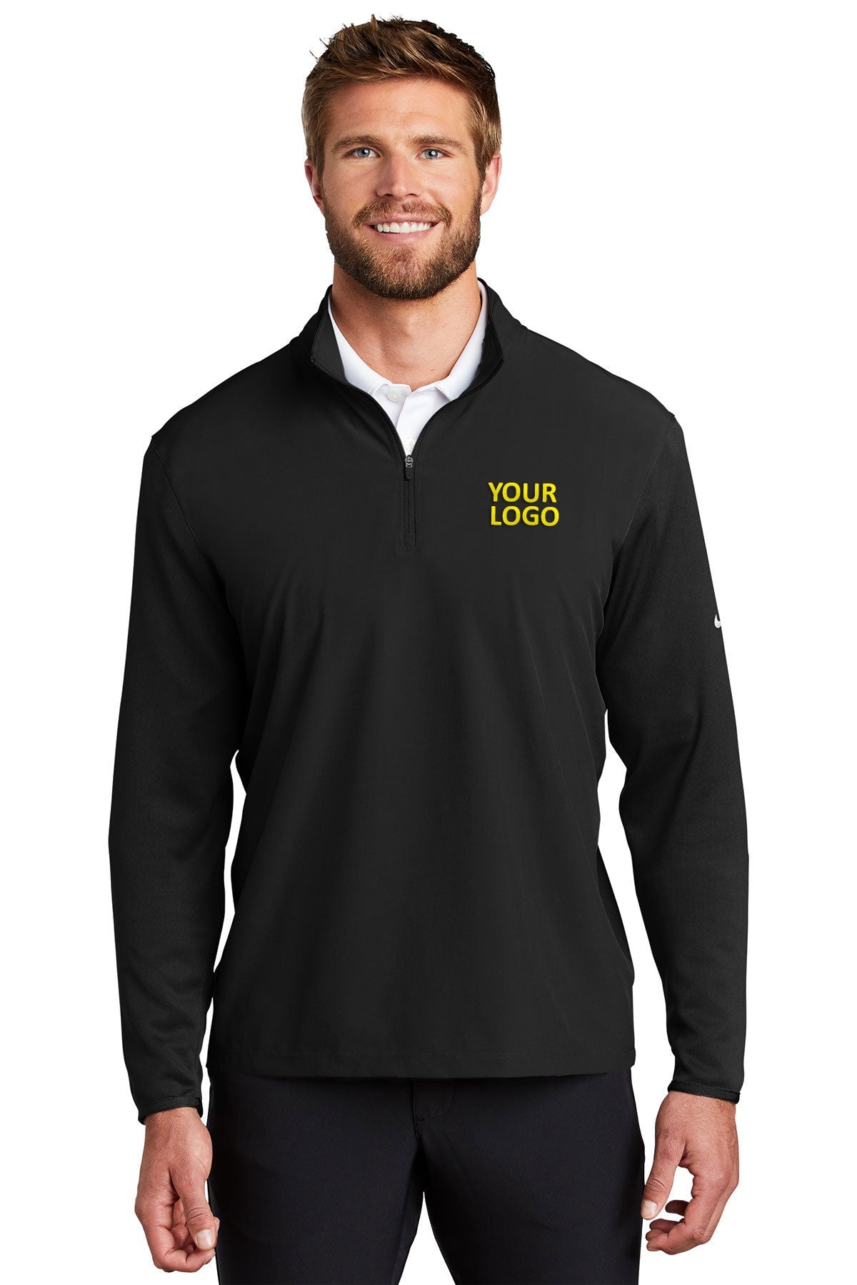 nike black/ black 746102 sweatshirts with logos