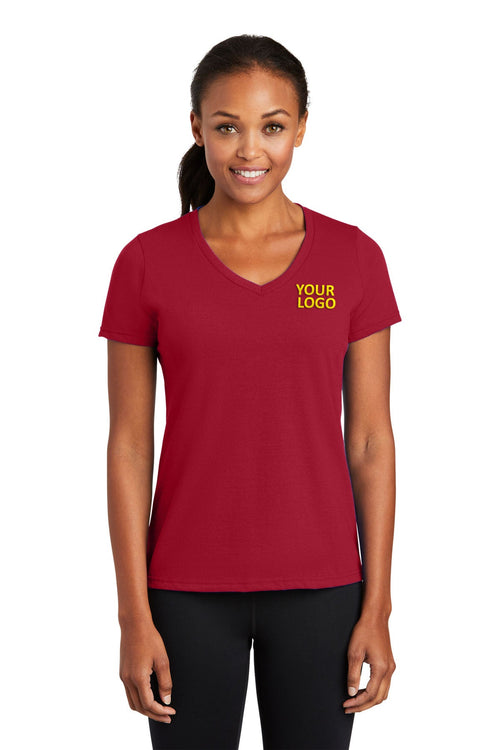 Port & Company Performance Customized Blend Tee's, Red