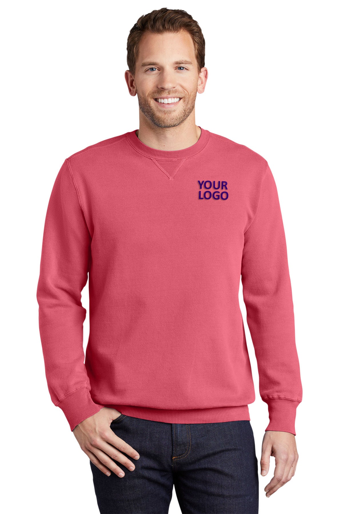 Port & Company Fruit Punch PC098 custom printed sweatshirts