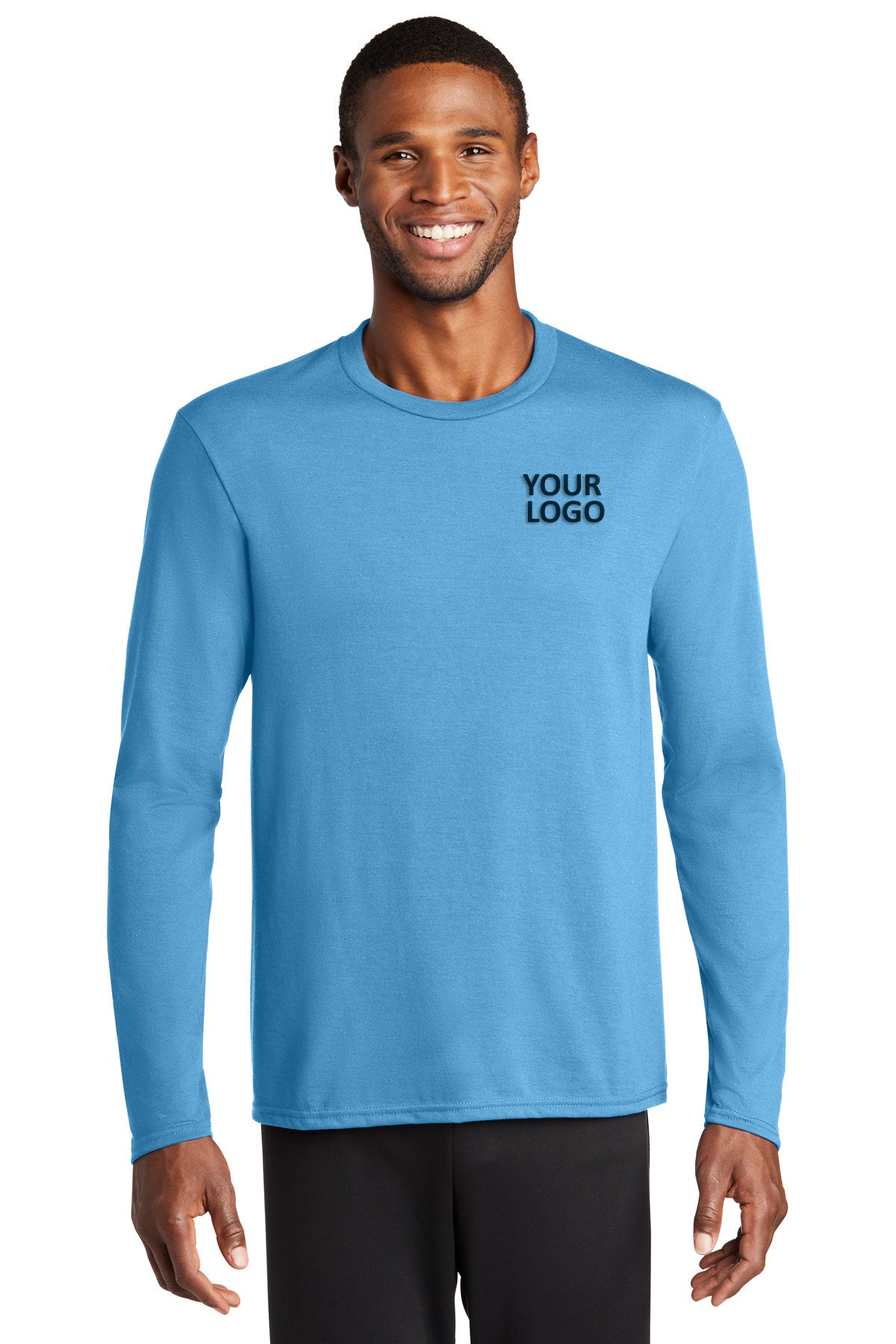 Port & Company Long Sleeve Performance Blend Tee