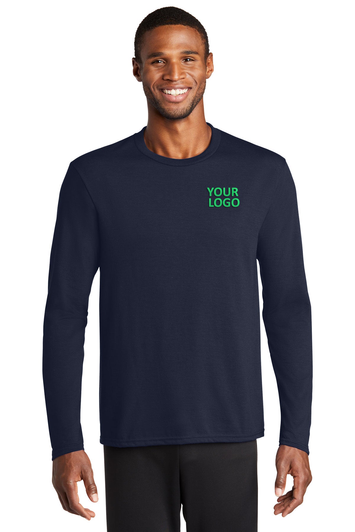 Port & Company Long Sleeve Performance Blend Tee