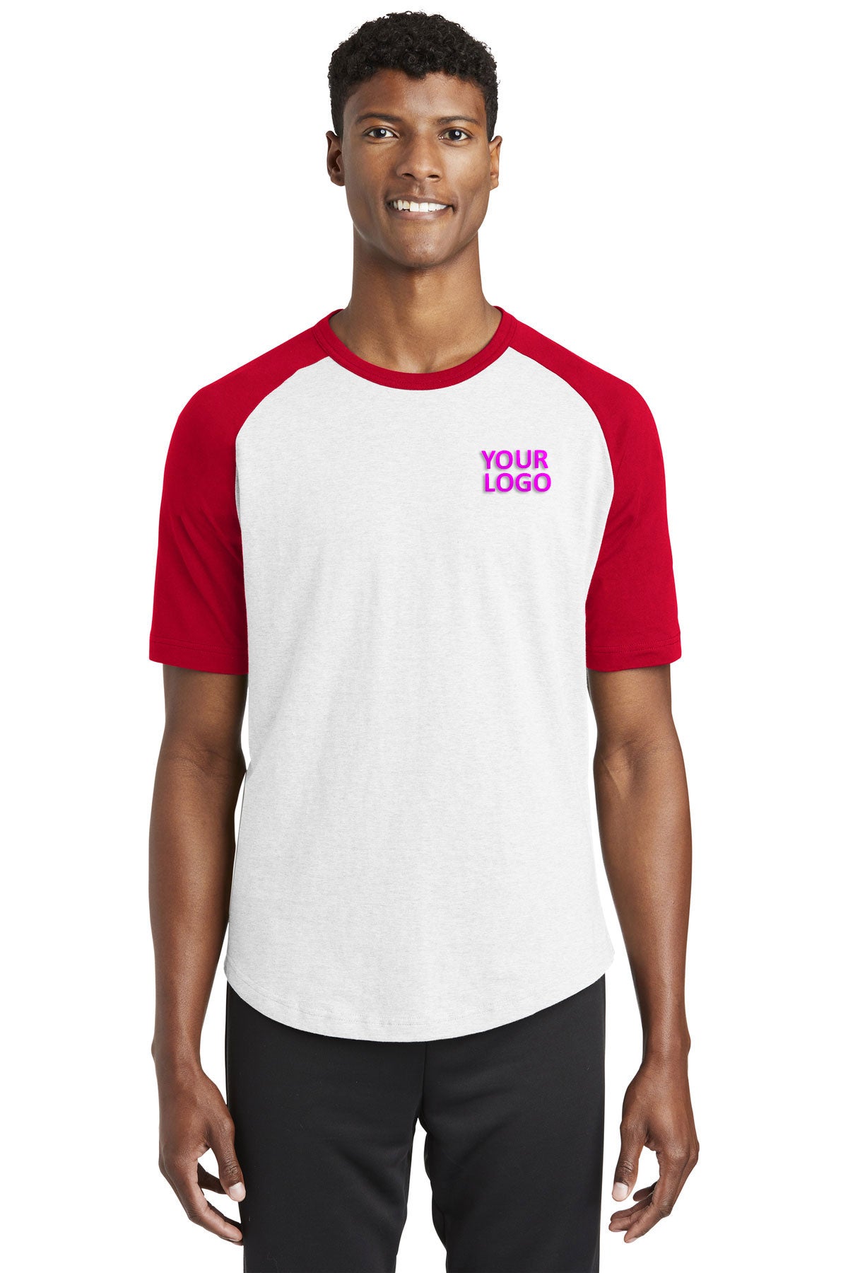 Sport-Tek Short Sleeve Colorblock Raglan Jersey