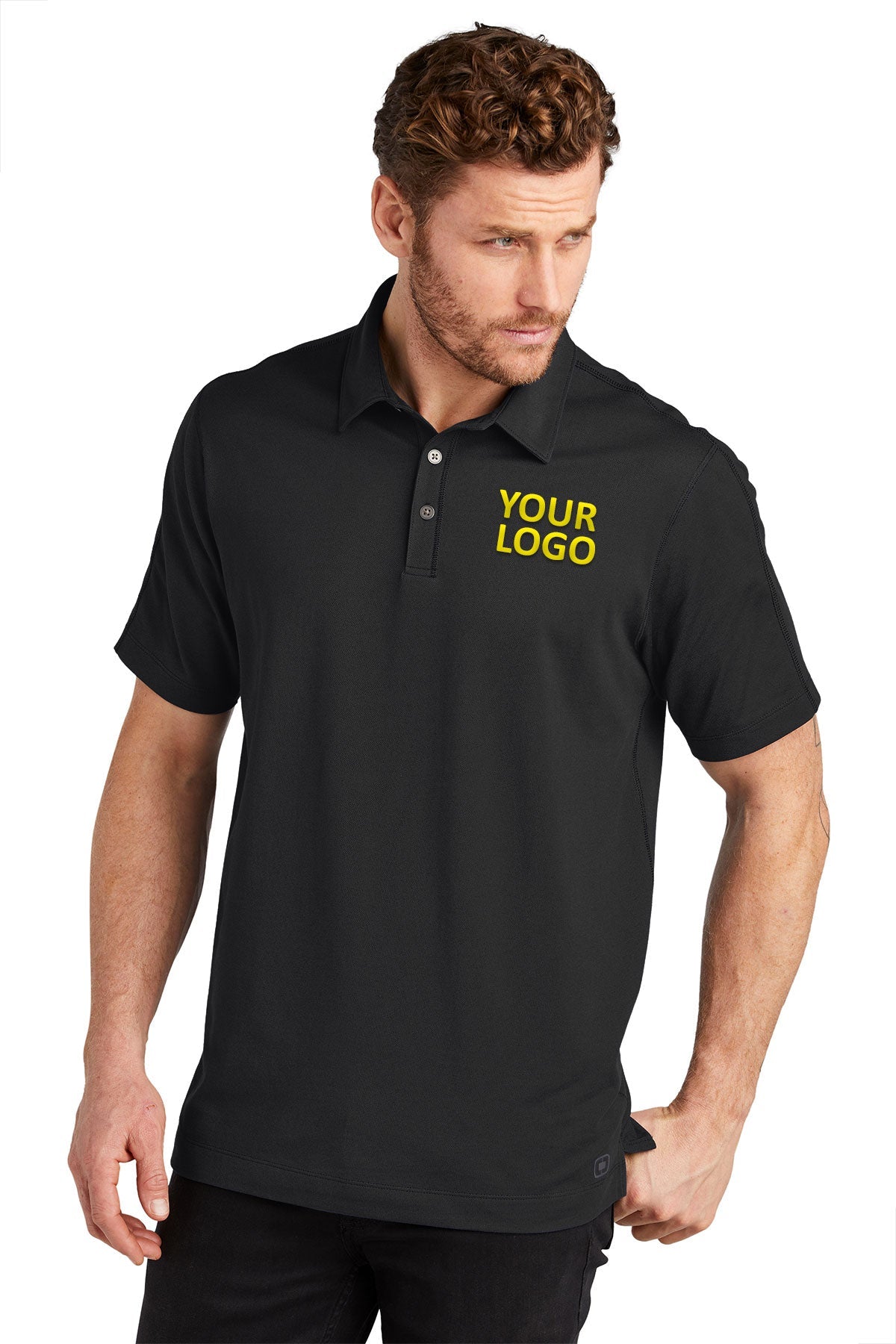OGIO Blacktop OG126 company polo shirts embroidery