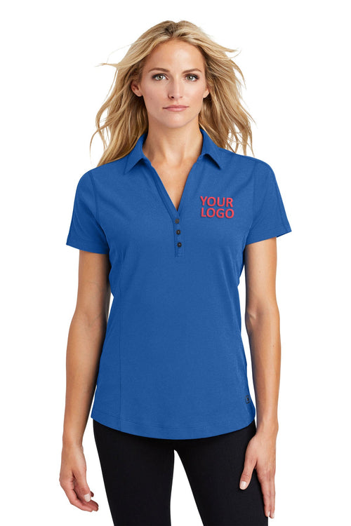 OGIO Onyx Custom Polos, Electric Blue