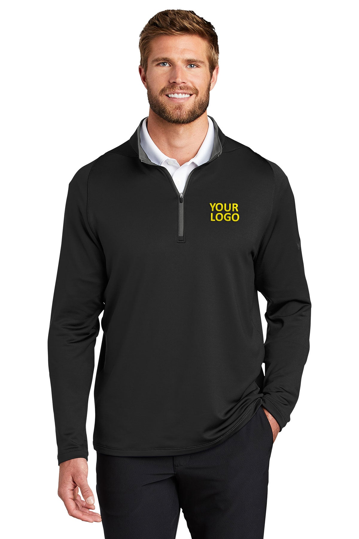 nike black/ dark grey 779795 sweatshirts with logos