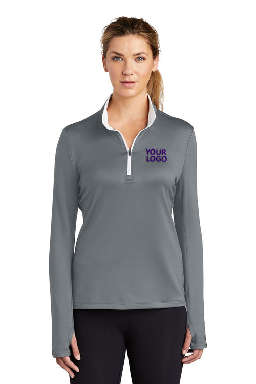 Nike Dri-FIT Stretch Custom Quarter Zip Cover-Ups, Deep Royal Blue/ Black