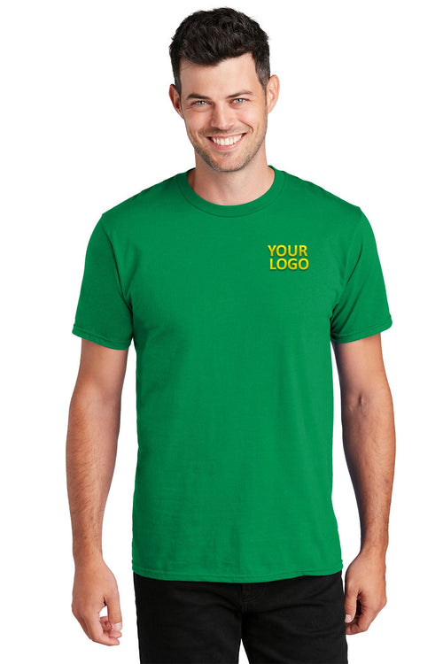 Port & Company Long Sleeve Fan Customized Favorite Tee's, Athletic Kelly