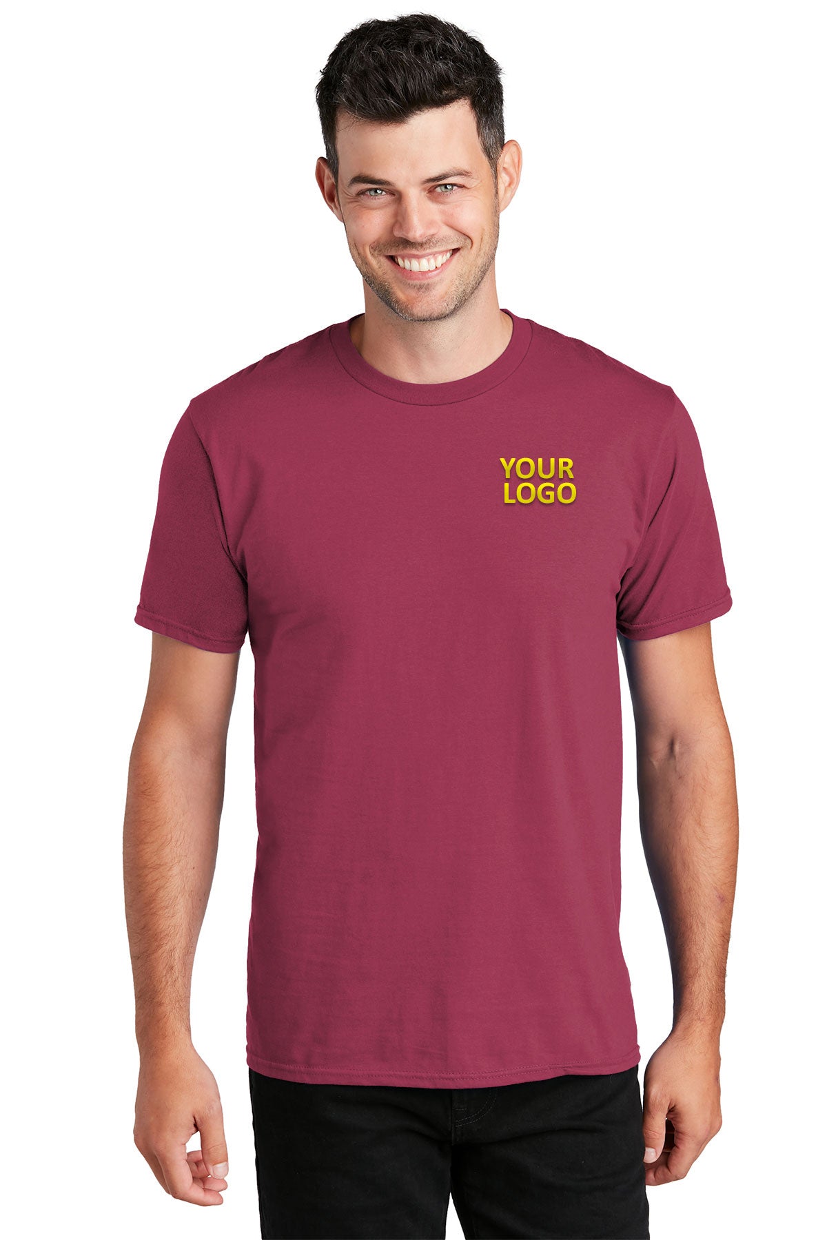 Port & Company Fan Custom Favorite Tee's, Garnet