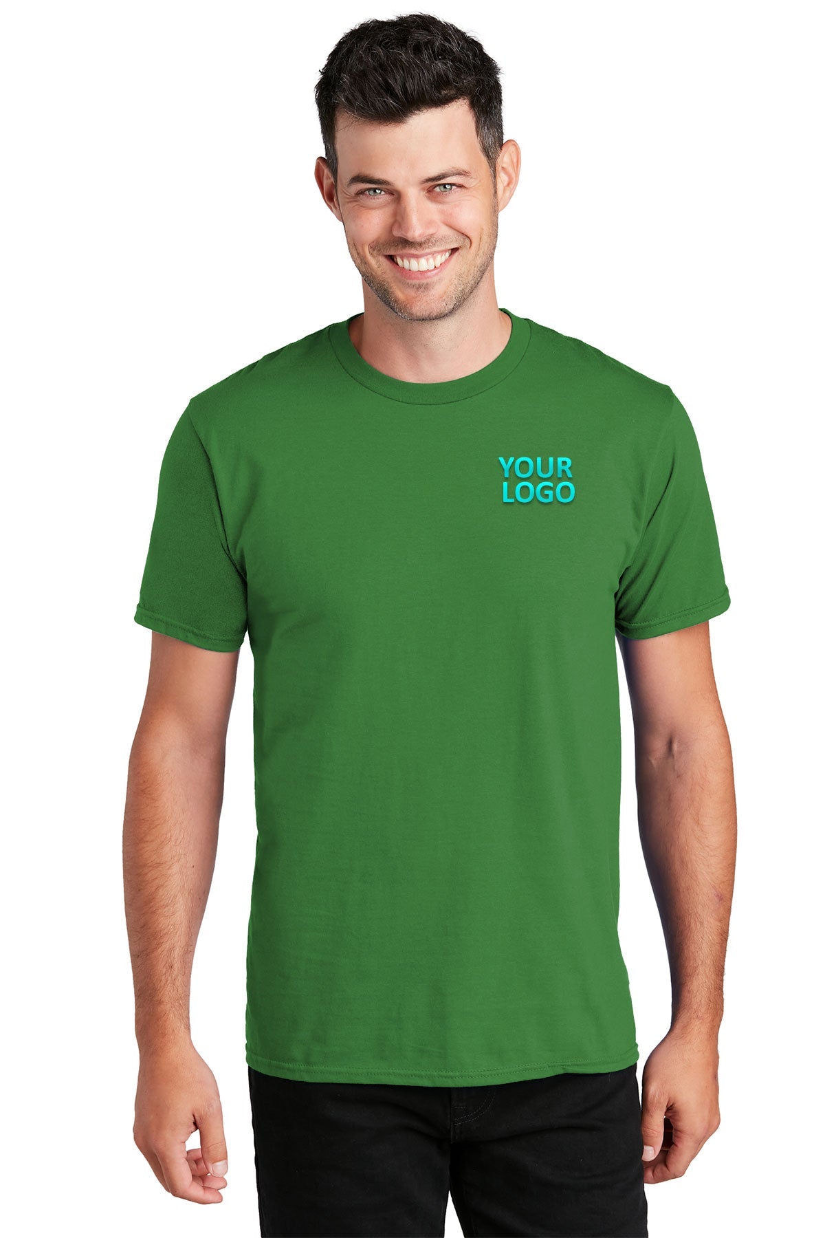 Port & Company Fan Custom Favorite Tee's, Kiwi Green