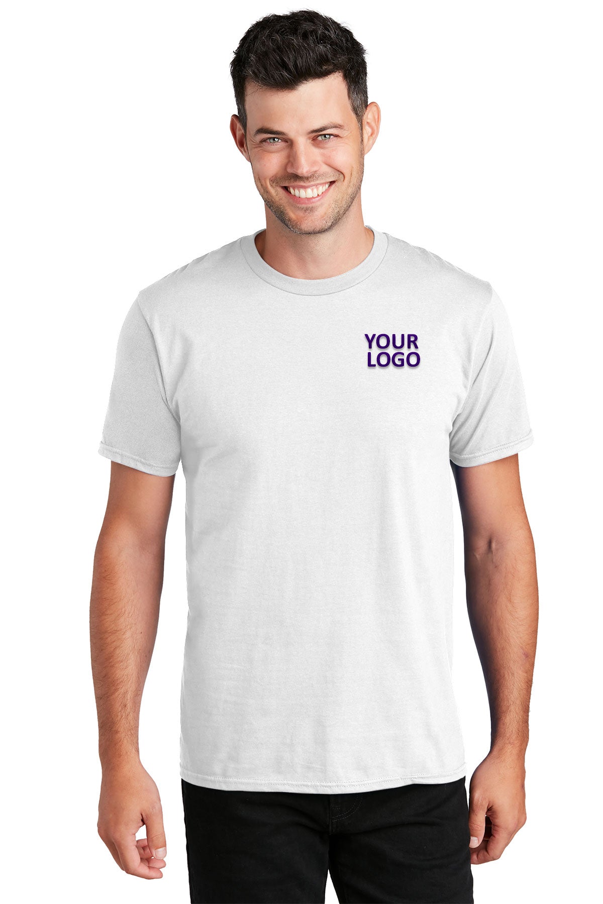 Port & Company Fan Customized Favorite Tee's, White