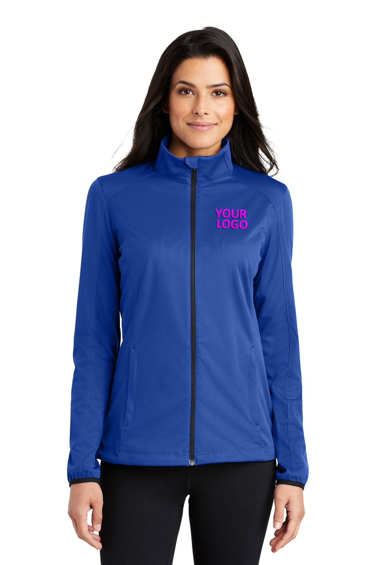 port authority true royal l717 business jackets with logo