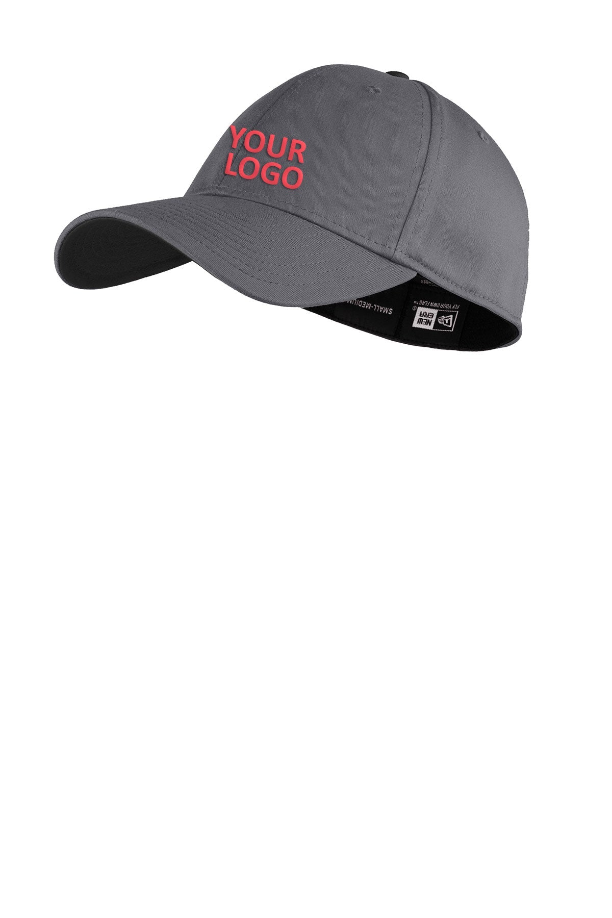New Era Interception Branded Caps, Graphite/ Black