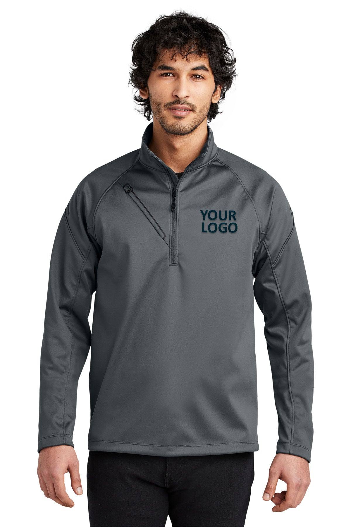 OGIO Diesel Grey/ Nitro Yellow OG2010 embroidered sweatshirts for business