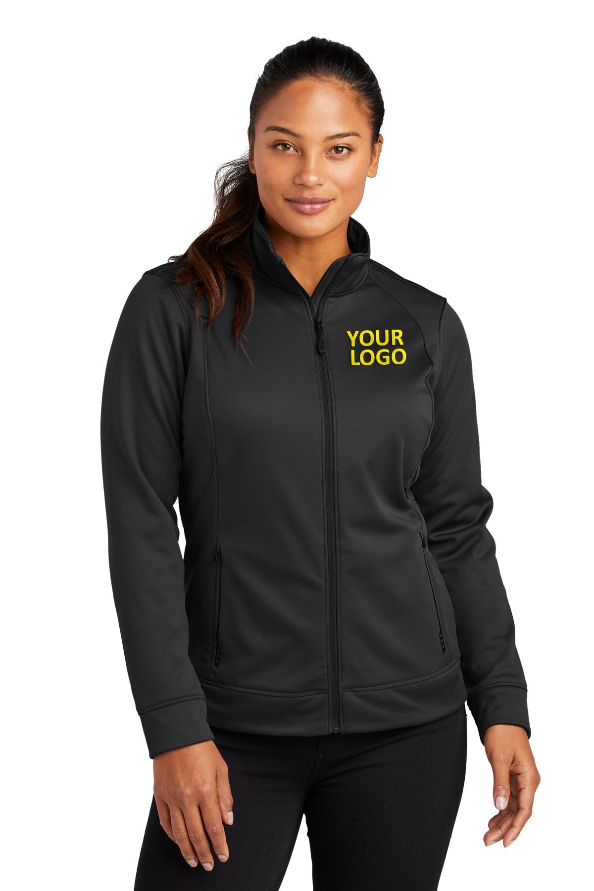 OGIO Ladies Torque Customized Jackets, Blacktop [AMERILODGE GROUP]