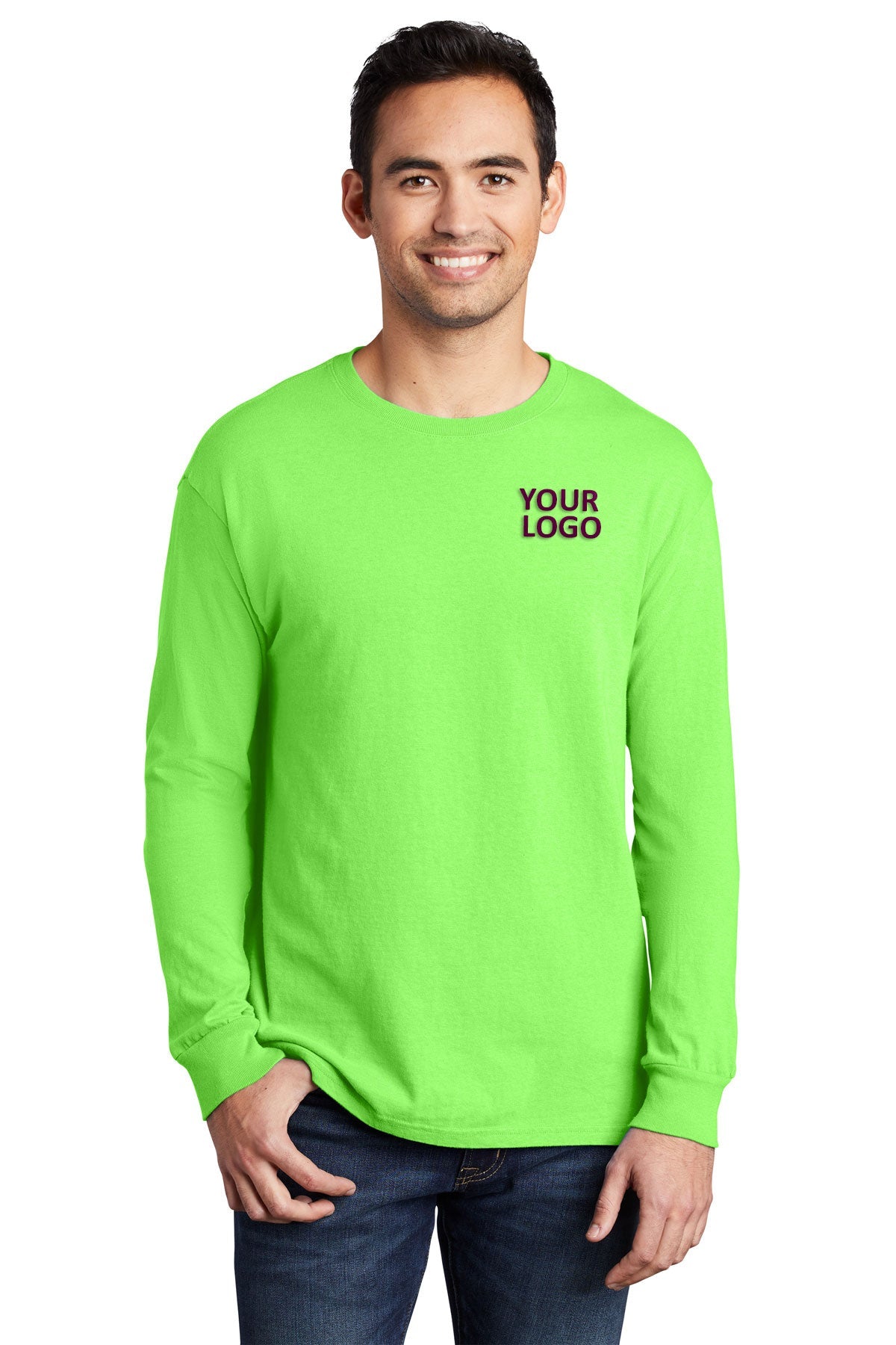Port & Company Pigment-Dyed Long Sleeve Tee