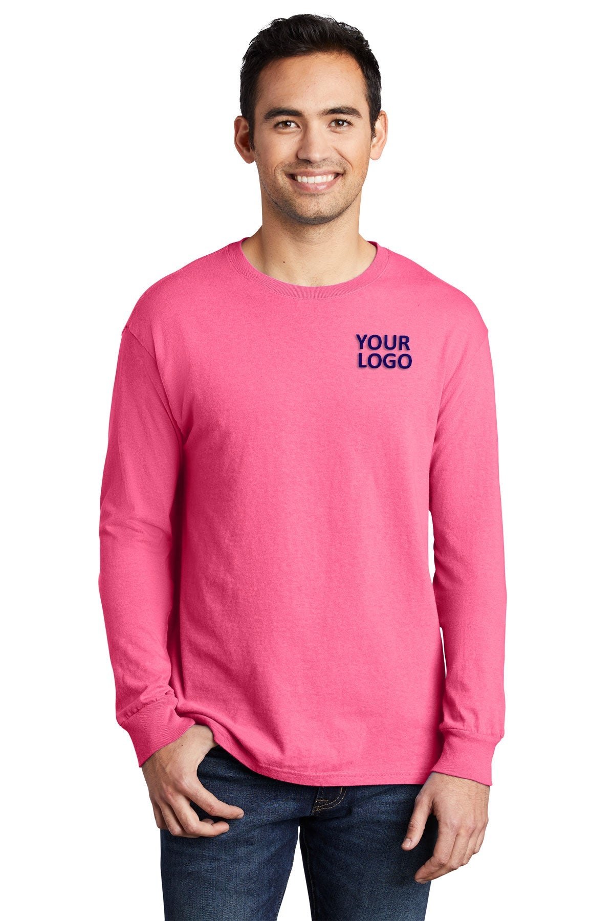 Port & Company Pigment-Dyed Long Sleeve Tee