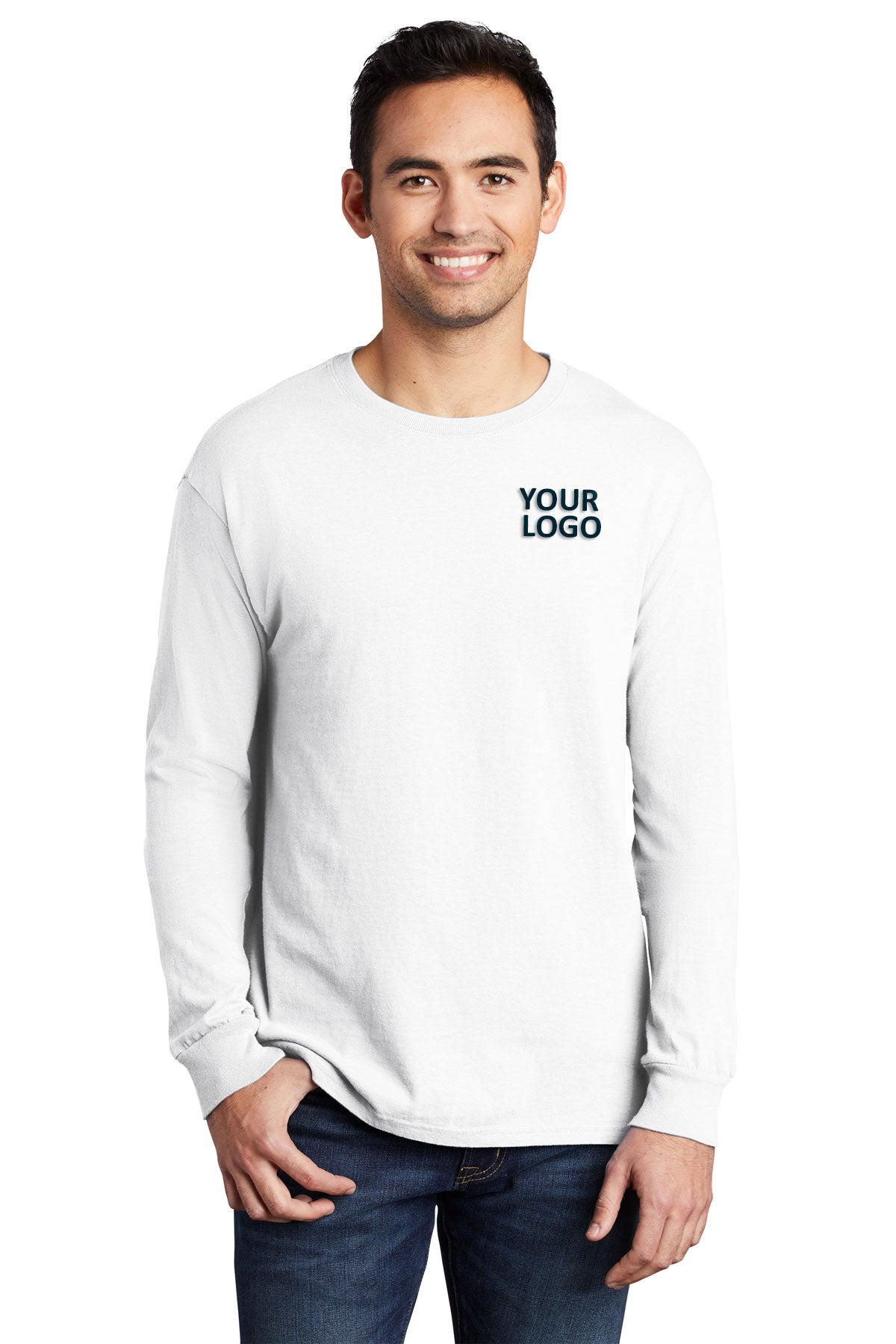 Port & Company Pigment-Dyed Long Sleeve Tee