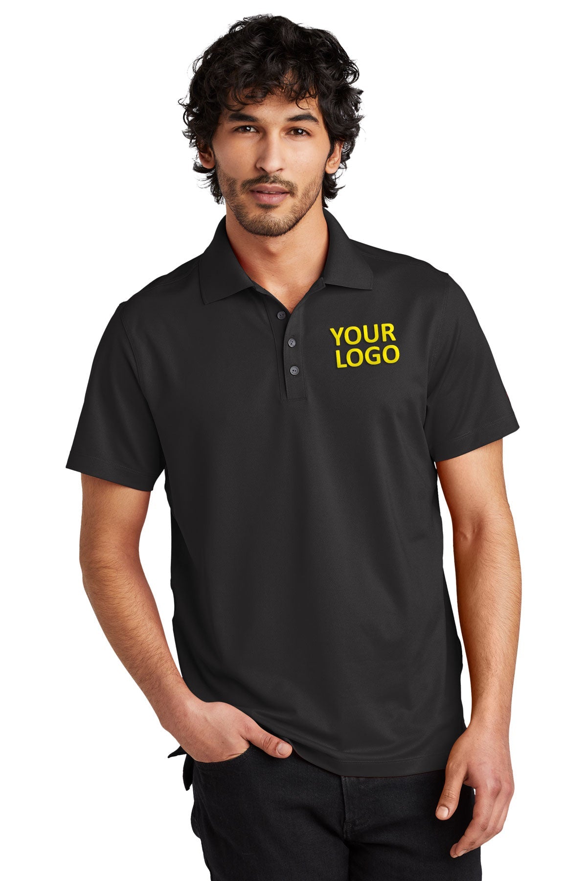 OGIO Blacktop OG130 embroidered work polo shirts