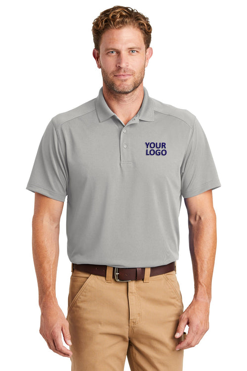 CornerStone Ladies Lightweight Polo, Light Grey