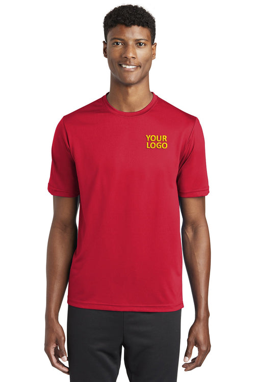 Sport-Tek Ladies PosiCharge Customized Tough Tee's, Deep Red