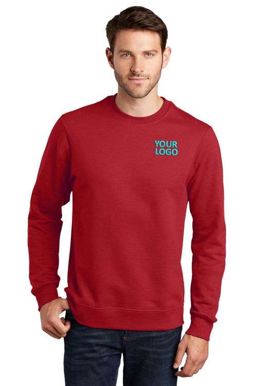 Port & Company Fan Favorite Fleece Branded Hoodies, Team Cardinal