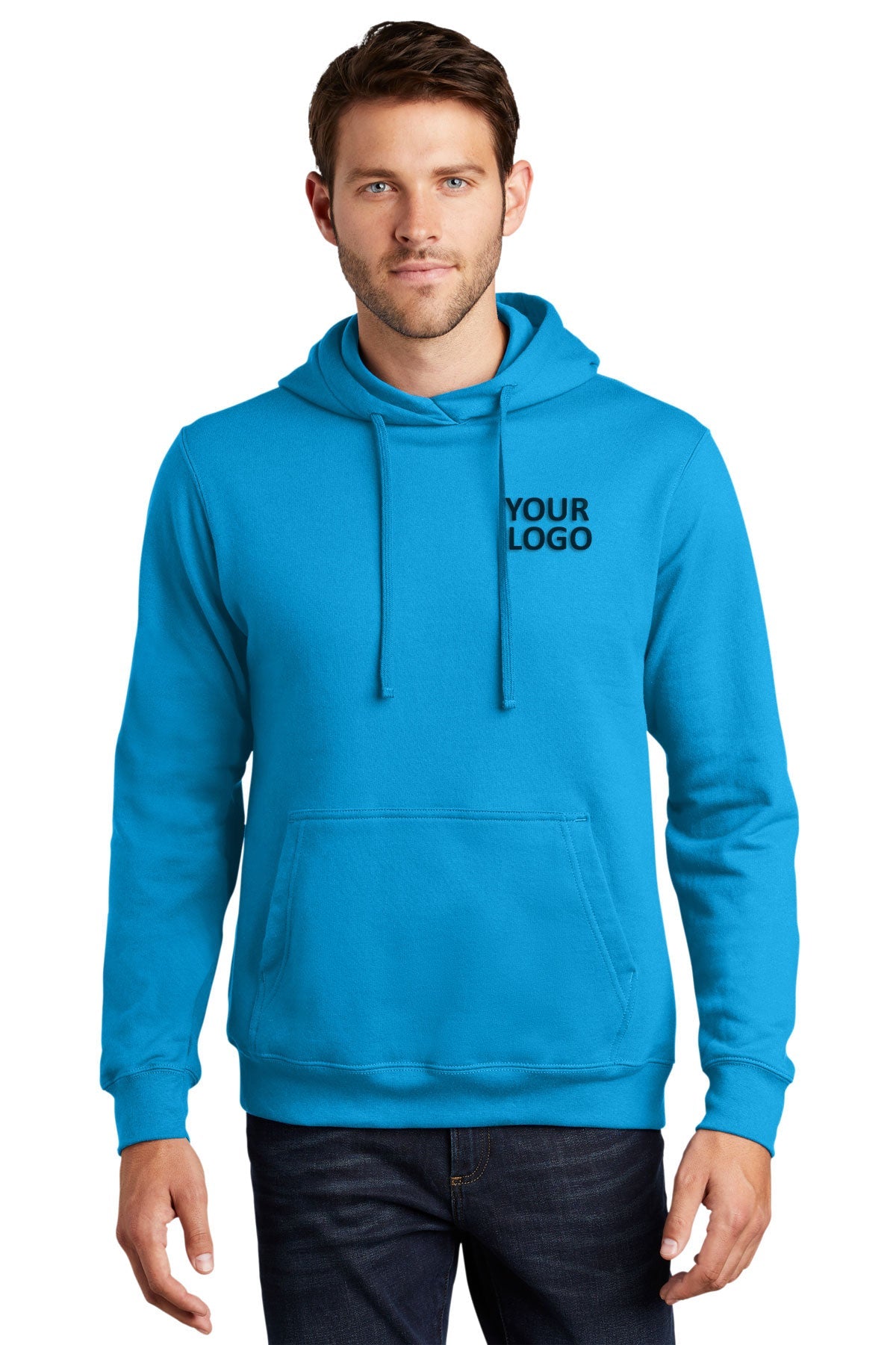 port & company sapphire pc850h custom sweatshirts with logo