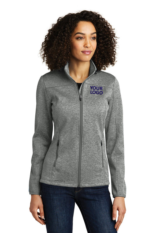 Eddie Bauer StormRepel Custom Soft Shell Jackets, Grey Heather