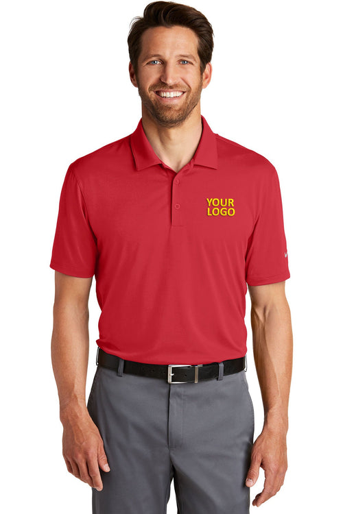 Nike Ladies Dri-FIT Legacy Customized Polos, Gym Red